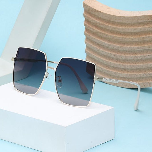 Metal Frame Square Sunglasses