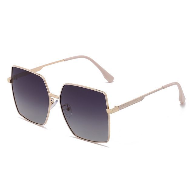 Metal Frame Square Sunglasses