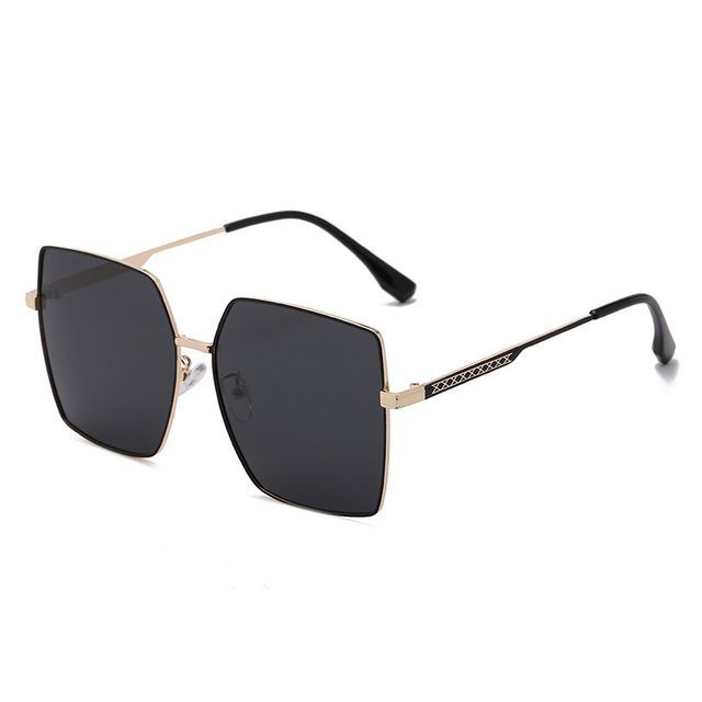 Metal Frame Square Sunglasses