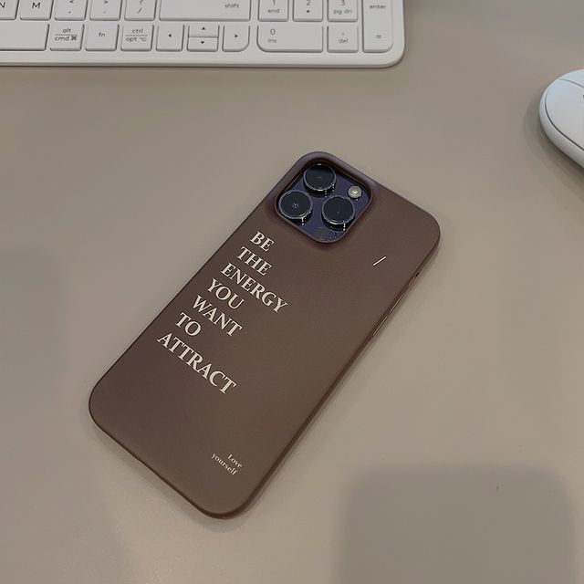 Phone Case Lettering