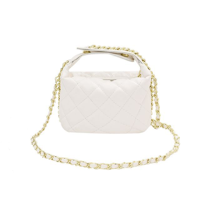 Bag Quilted Strap Chain Crossbody