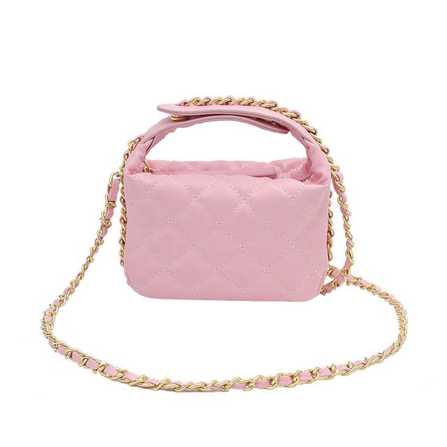 Bag Quilted Strap Chain Crossbody