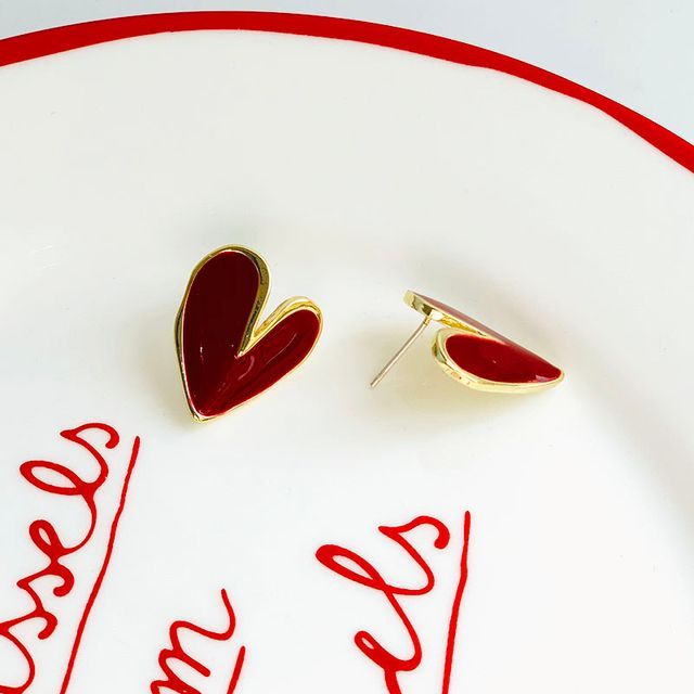 Alloy Earring Heart