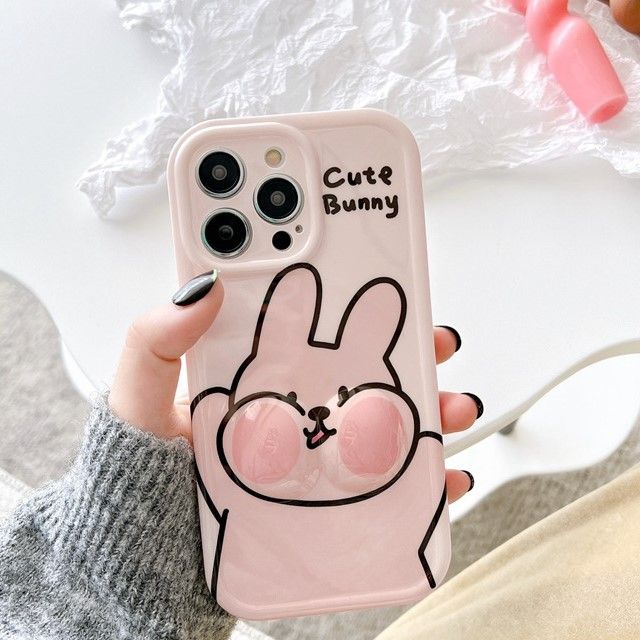 Case Phone Rabbit Print
