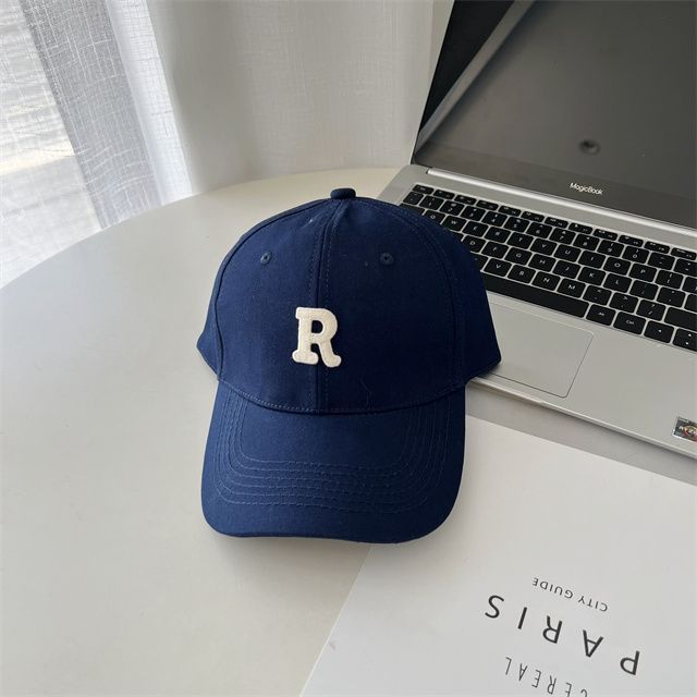 Lettering Baseball Cap Embroidered