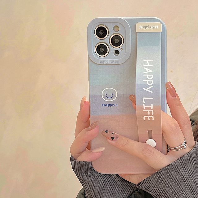 Case Strap Phone Smiley