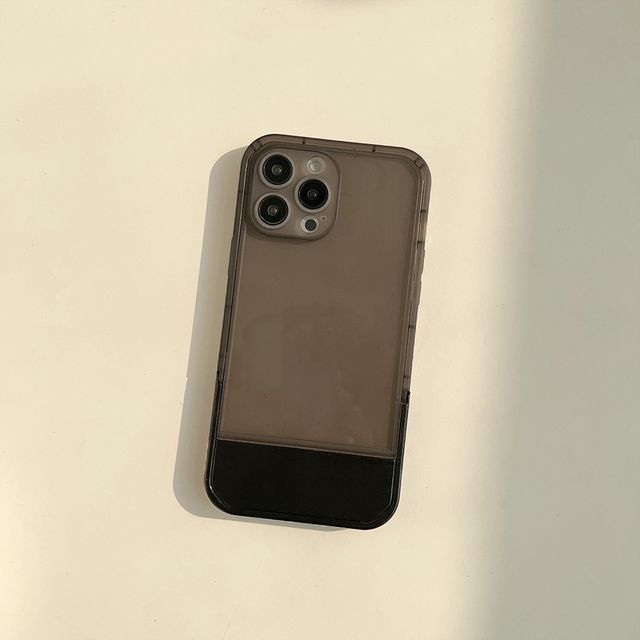 Stand Phone Transparent Case