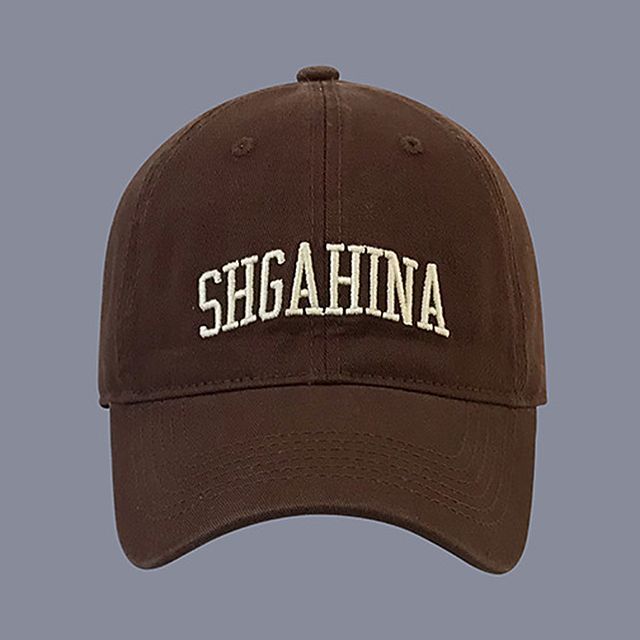 Baseball Lettering Embroidered Cap