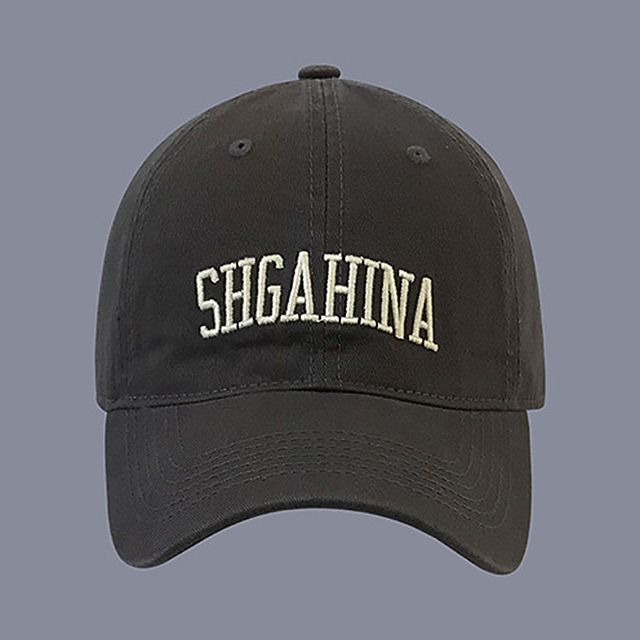 Baseball Lettering Embroidered Cap