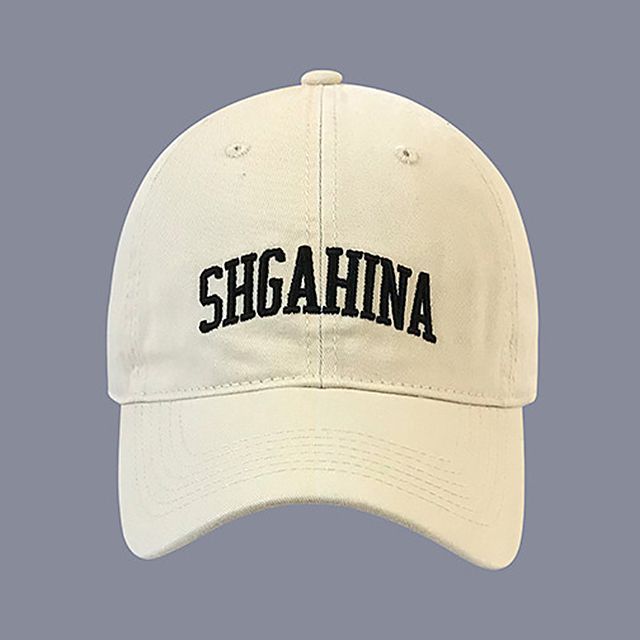 Baseball Lettering Embroidered Cap