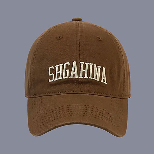 Baseball Lettering Embroidered Cap