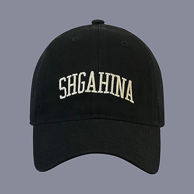 Baseball Lettering Embroidered Cap