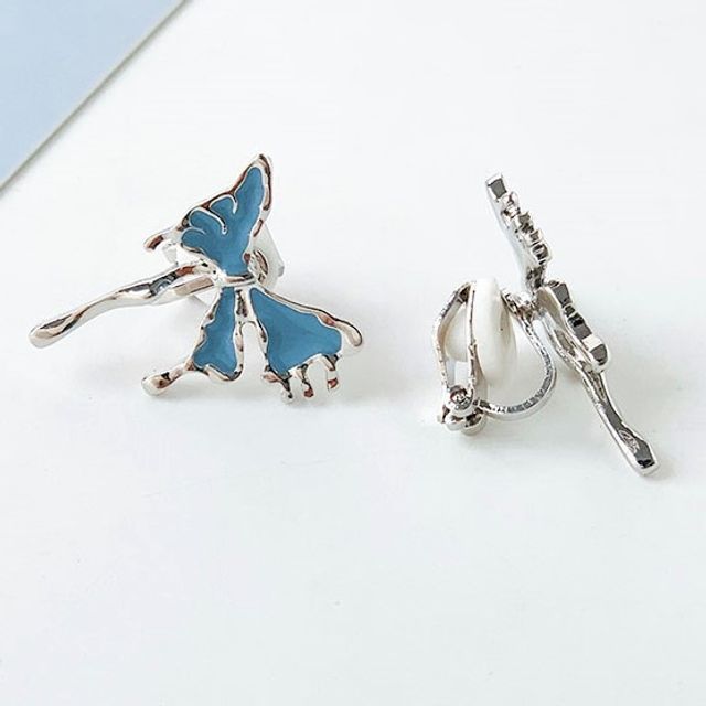 Stud Clip-On / Earring Butterfly