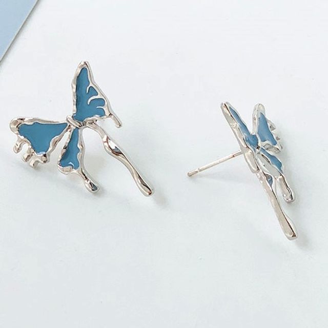 Stud Clip-On / Earring Butterfly