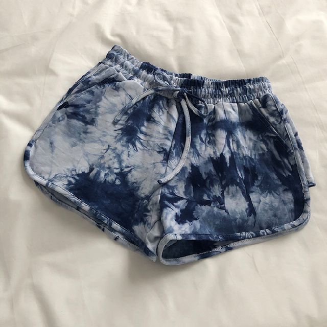 Pants Drawstring Waist Hot Dye Tie