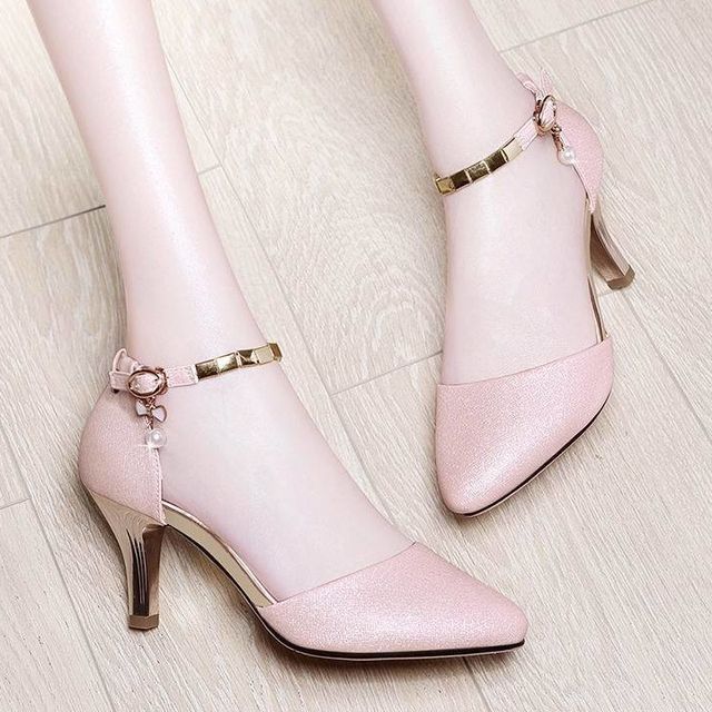 Ankle Strap High Sandals Heel
