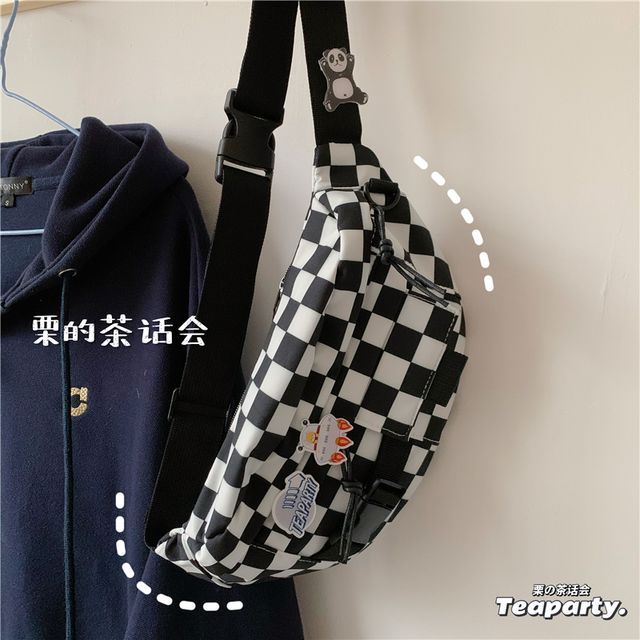 Printed Sling Bag / Bag Charm / Set