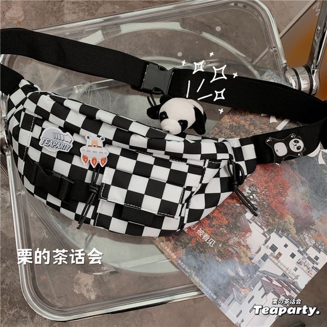 Printed Sling Bag / Bag Charm / Set