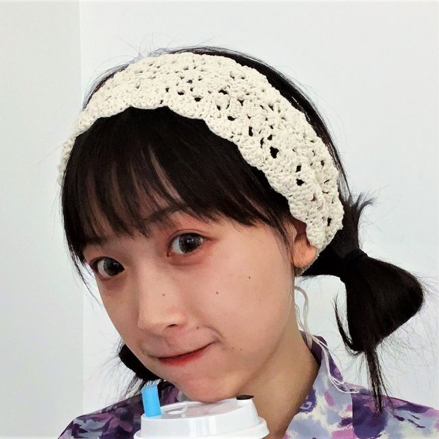 Eyelet Headband Knit