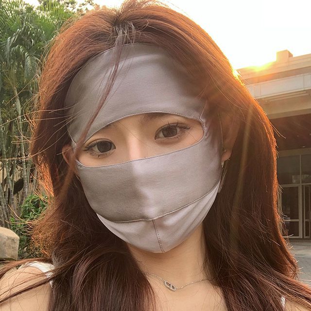 Plain Sun Protection Face Cover