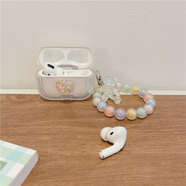 / Heart Skin Earphone Bear Case Pro AirPods