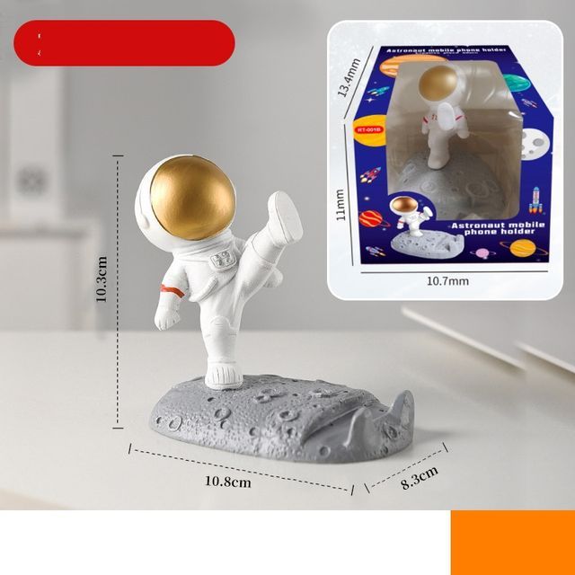 Astronaut Resin Desktop Phone Tablet Stand