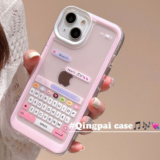 Phone Print Case Keyboard