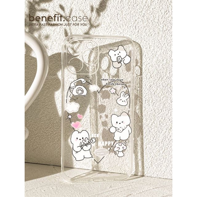 Rabbit Phone Case Transparent