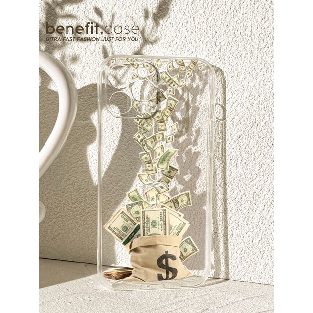 Case Phone Bag Transparent Money