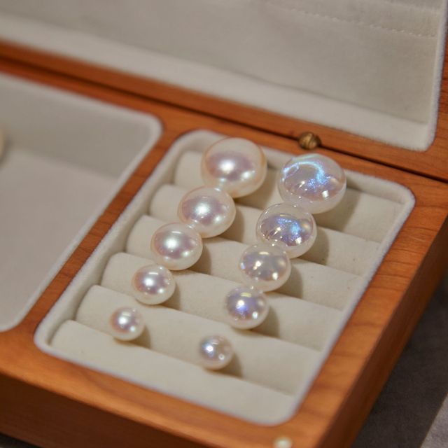 Faux / Stud Earring Clip-On Pearl