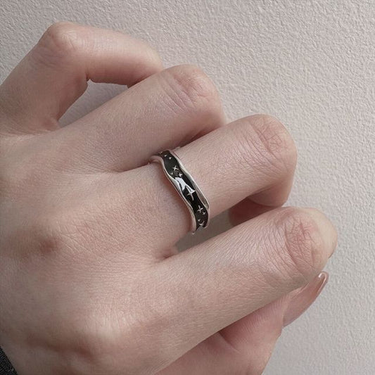 Ring Open Galaxy Asymmetrical