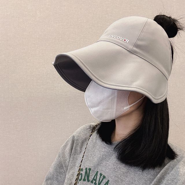 Open Top Sun Lettering Hat