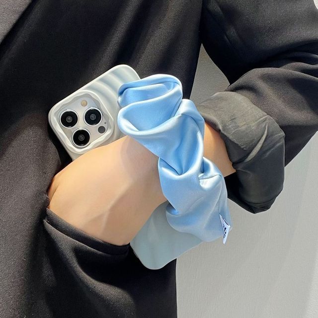 Fabric Strap Phone Shirred Case