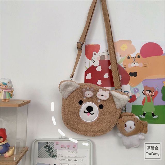 Cartoon Crossbody Bag / Bag Charm / Set