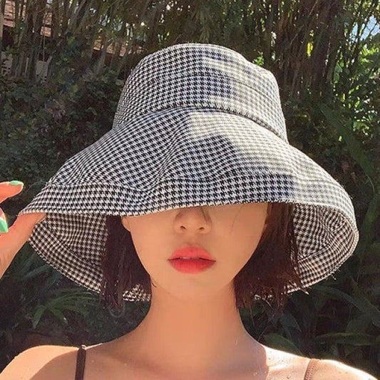 Bucket Hat Houndstooth