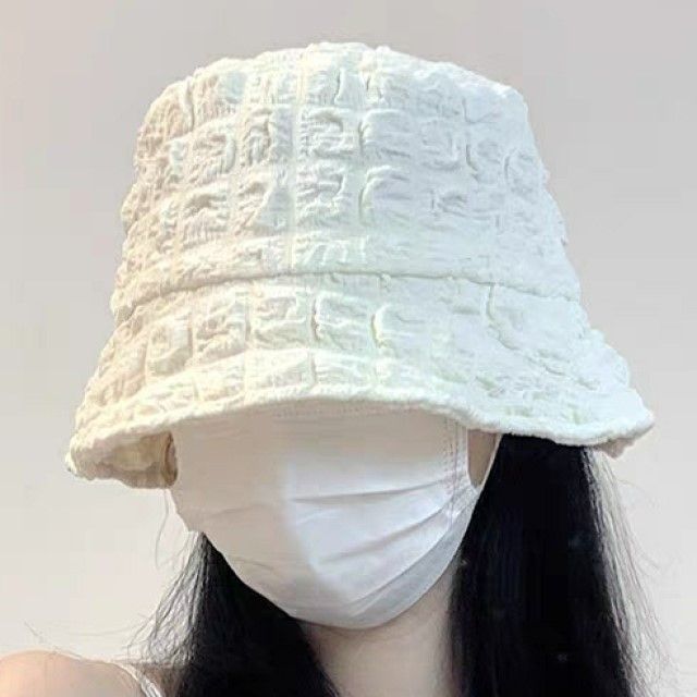 Puffed Plain Hat Bucket