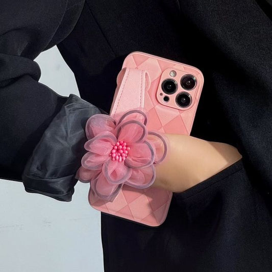 Phone Strap Case Floral