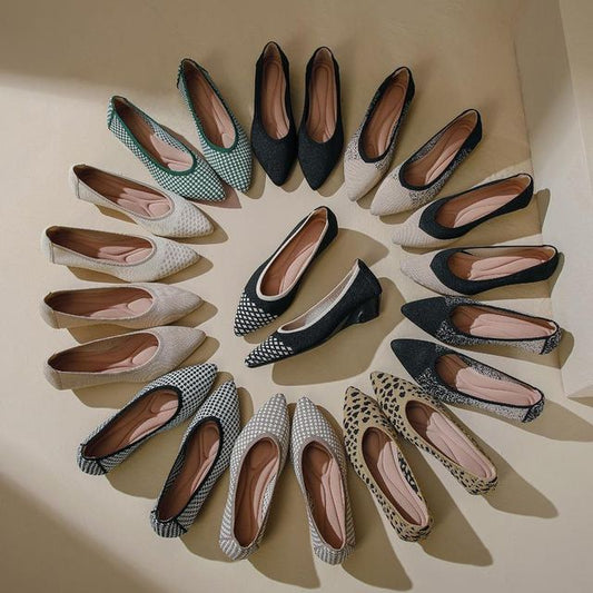 Pointed Pumps Wedge