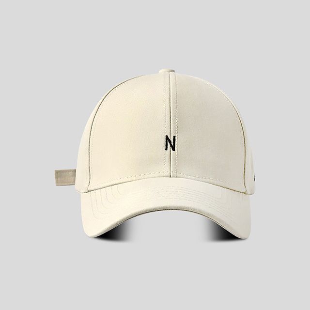 Lettering Embroidered Baseball Cap