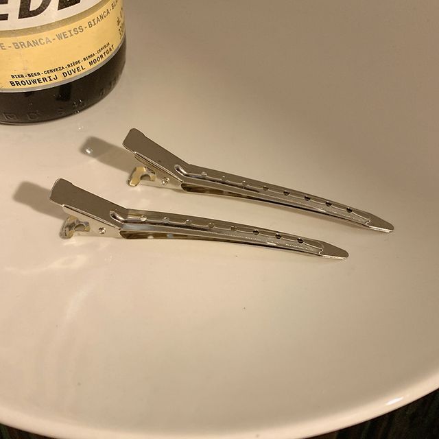 Hair Metallic Clip Set