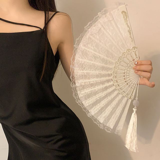 Fan / Character Traditional Hand Chinese Scrunchie