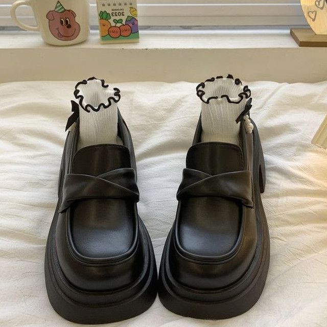 Loafers Platform Chunky Heel