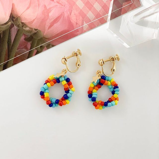 Bead Alloy Earring Dangle