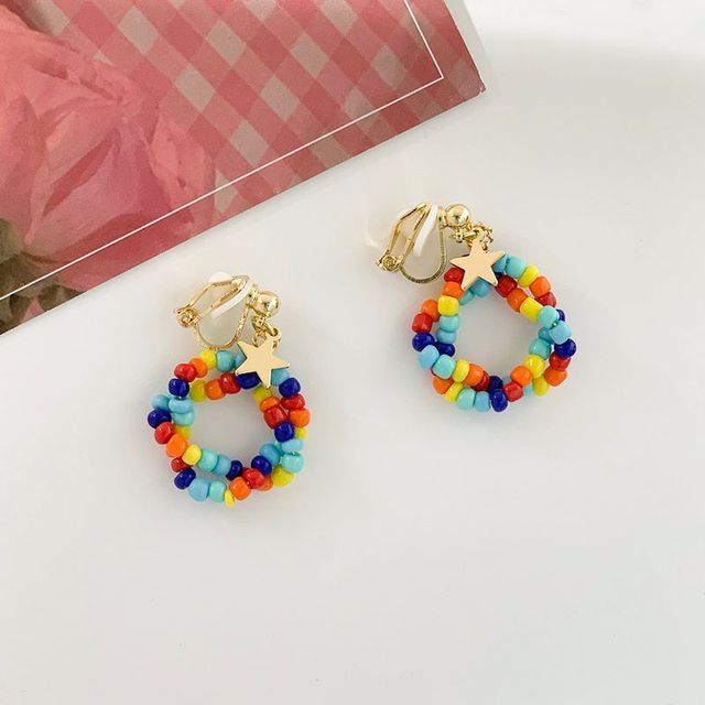 Bead Alloy Earring Dangle