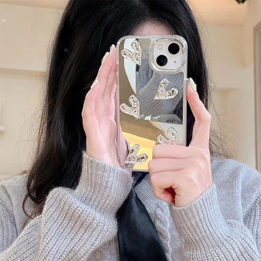 Phone Case Heart Mirrored