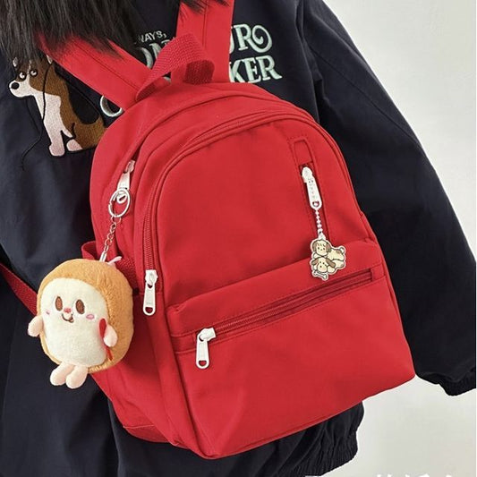 Plain Backpack / Charm / Set