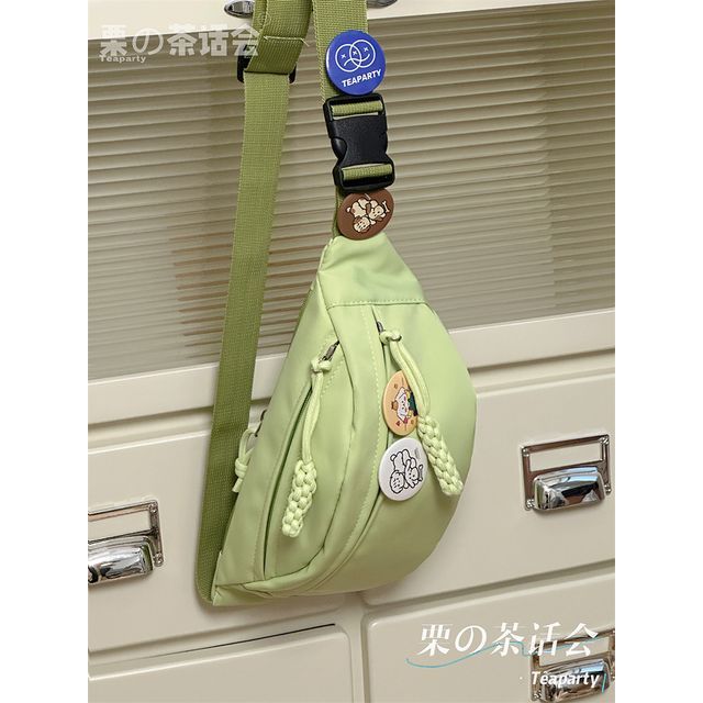 Plain Sling Bag / Badge / Charm / Set