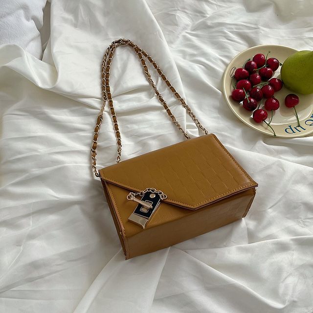 Flap Buckle Shoulder Bag