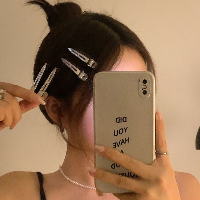 Set Hair Metallic Clip