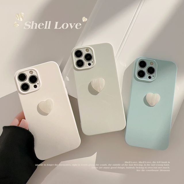 Shell Heart Case Phone